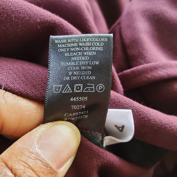 Ann Taylor Petite-Devin Fit Wide Leg Pants 6P - Picture 7 of 8